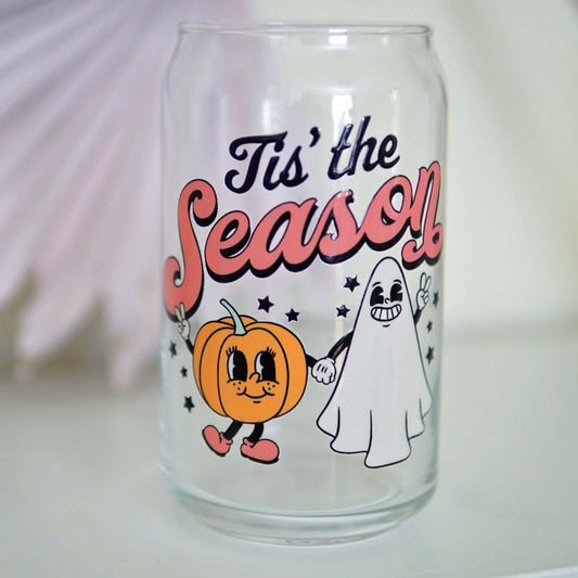 Halloween Tis The Season Can Glass