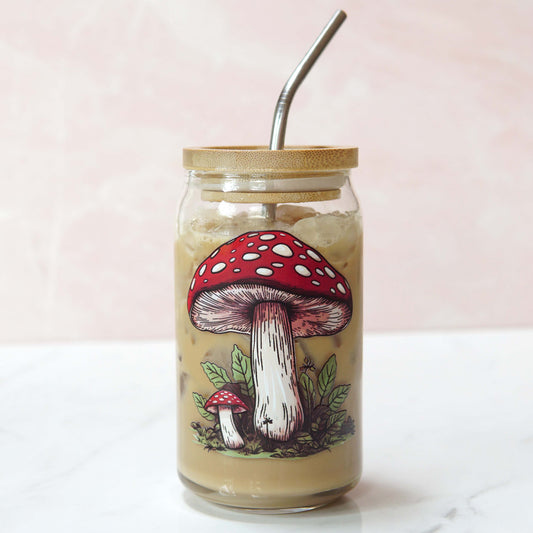 Wild Mushrooms Can Glass