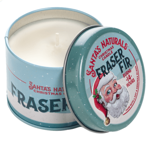 Santa's Naturals Candle - Frasier Fir