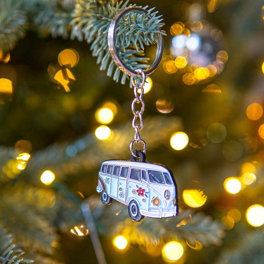 Groovy Bus Keychain