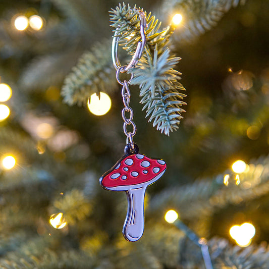 Mushroom Keychain